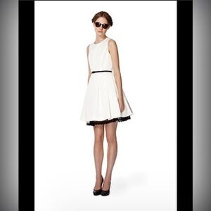 Jason Wu for Target Dress Sz 2 Pleated Beaded Lace Trim Feminine Side Pockets